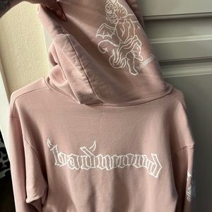 Badwood Devil cropped hoodie